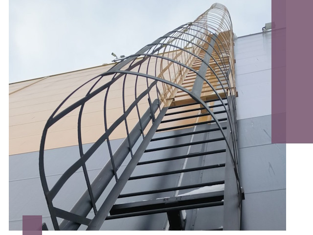 Изготовление и монтаж пожарных лестниц в Реутове профессионально