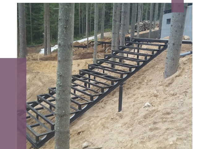 Монтаж металлических лестниц в Реутове от 13789 руб. 