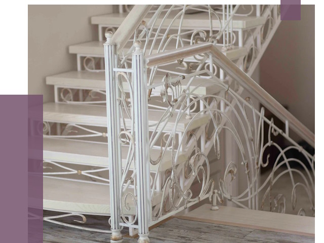 Изготовление кованых лестниц на заказ в Реутове от 88460 руб. | ПРОЛЁТ-Ртв