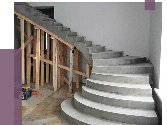 Изготовление бетонных лестниц под ключ в Реутове от 20294 руб. | ПРОЛЁТ-Ртв