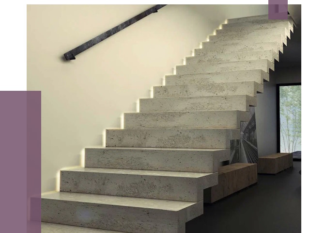 Облицовка бетонных лестниц в Реутове от 4683 руб/м2 