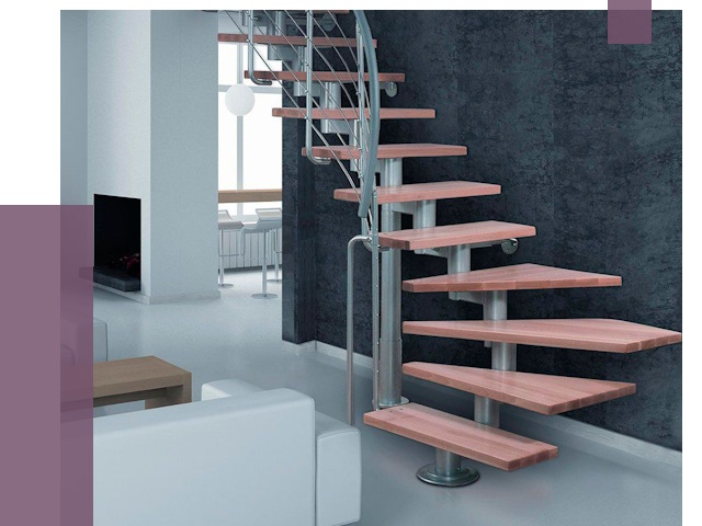 Модульные лестницы в Реутове от 17172 руб. — купить в ПРОЛЁТ-Ртв