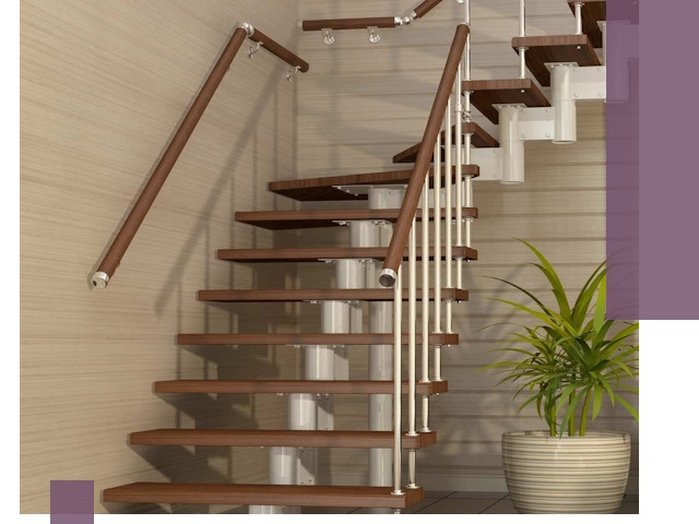 Изготовление модульных лестниц под ключ в Реутове