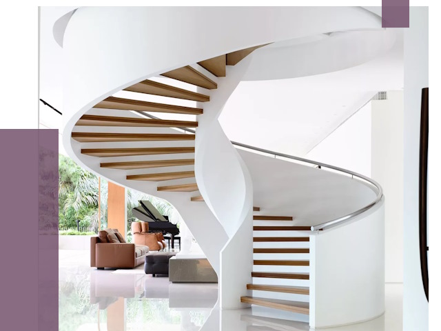 Винтовые лестницы в Реутове под ключ от 49433 руб. | ПРОЛЁТ-Ртв