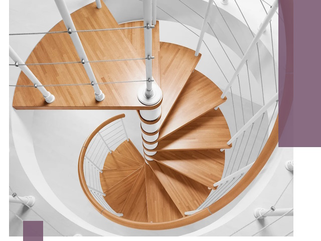 Изготовление винтовых лестниц под ключ в Реутове