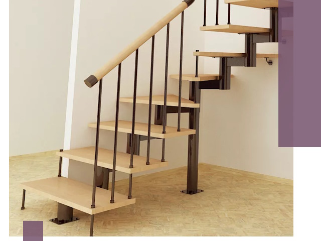 Монтаж лестниц на больцах в Реутове — быстро и надежно