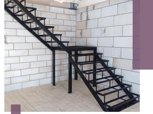 Лестницы на металлокаркасе под ключ в Реутове — изготовление и монтаж