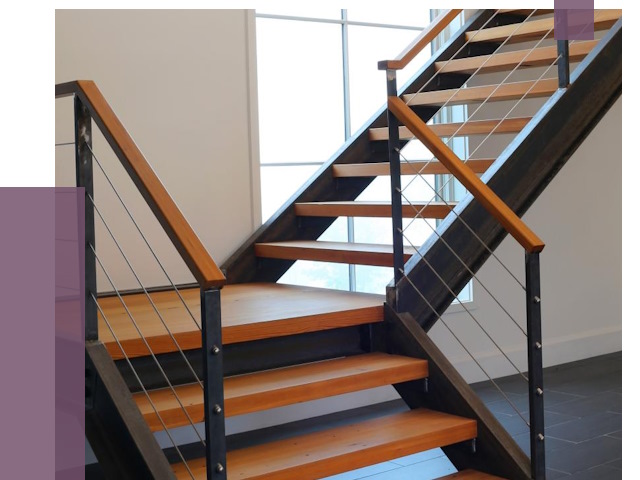 Изготовление лестниц на металлокаркасе в Реутове от 19253 руб. | ПРОЛЁТ-Ртв