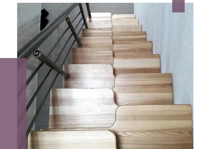 Лестницы гусиный шаг в Реутове от 13269 руб. под ключ | ПРОЛЁТ-Ртв