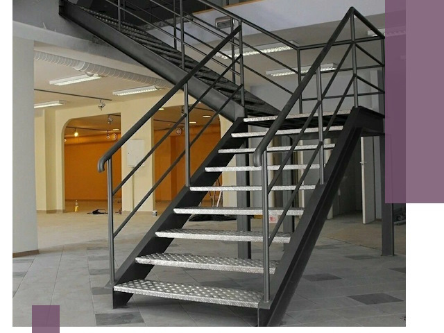 Лестницы для офиса в Реутове: изготовление, монтаж, демонтаж