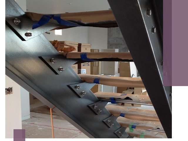 Усиление лестничных конструкций и усиление опор в Реутове