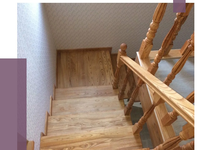 Сосновые лестницы в Реутове под ключ от 8222 руб.  | ПРОЛЁТ-Ртв