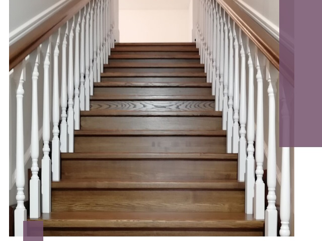 Лестницы из ясеня на заказ в Реутове — изготовление и монтаж