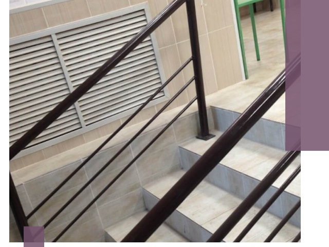 Изготовление перил из металла под ключ в Реутове