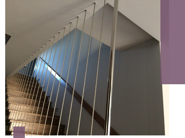 Тросовые перила под ключ в Реутове — производство и монтаж