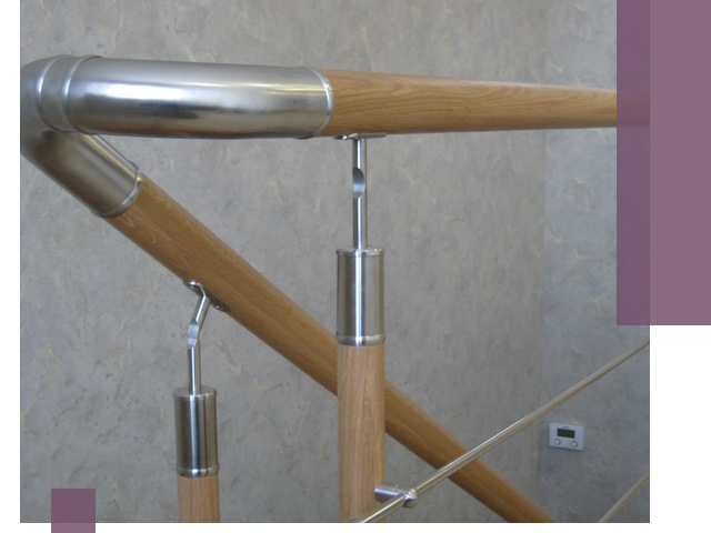 Комбинированные перила на заказ в Реутове — монтаж и производство