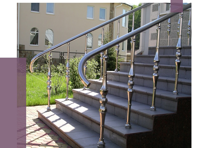 Перила для крыльца в Реутове от 10927 руб. — монтаж ПРОЛЁТ-Ртв