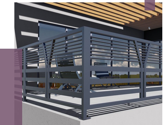 Изготовление балконных ограждений в Реутове от 10927 руб. | ПРОЛЁТ-Ртв