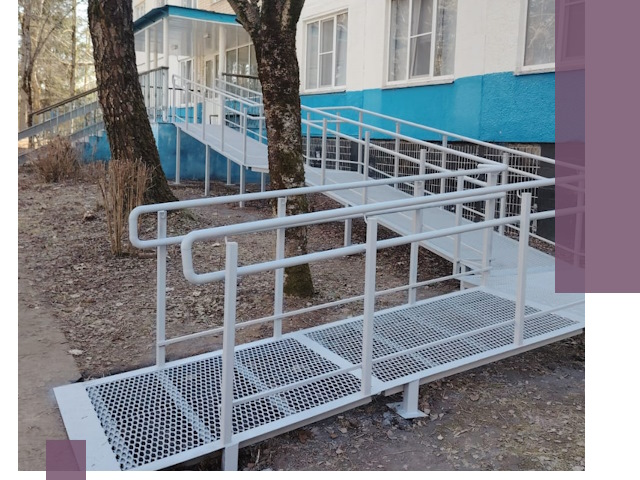 Пандусы под ключ в Реутове: изготовление, монтаж и демонтаж