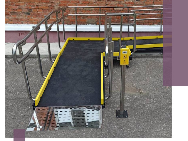 Изготовление наклонных пандусов для инвалидов в Реутове