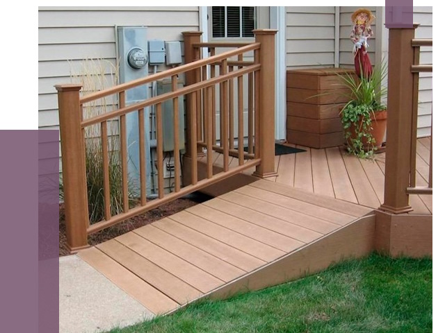 Пандус на крыльцо в Реутове под ключ от 7909 руб. 