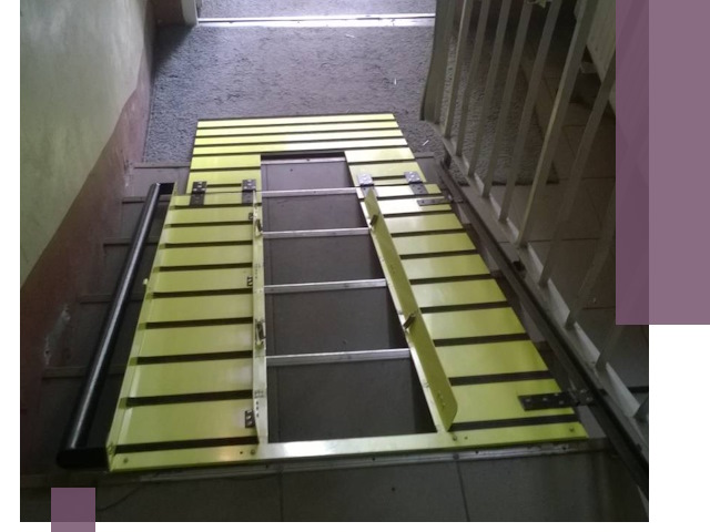 Профессиональный монтаж пандуса в подъезд в Реутове