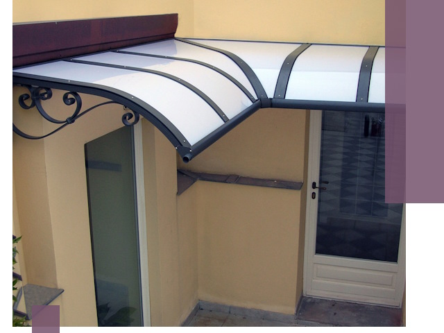 Монтаж козырьков любой сложности в Реутове под ключ