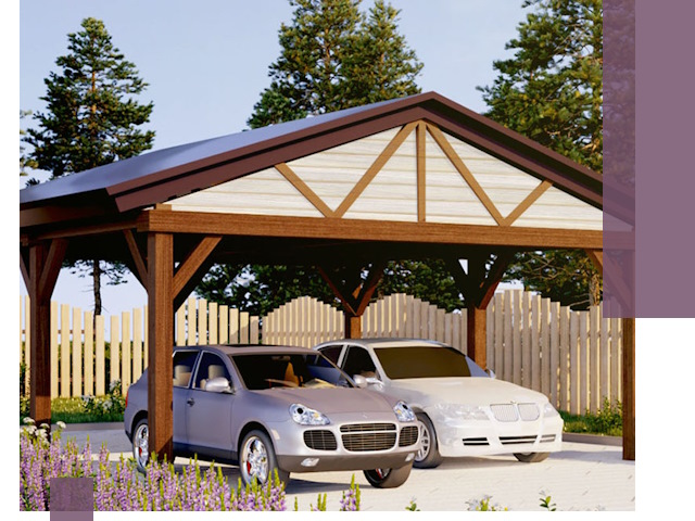 Навесы для автомобиля в Реутове — изготовление и монтаж