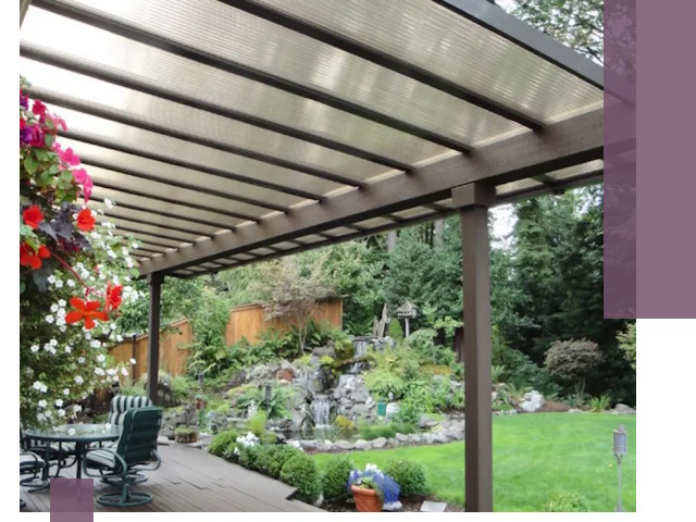 Навесы из поликарбоната под ключ в Реутове быстро и надёжно