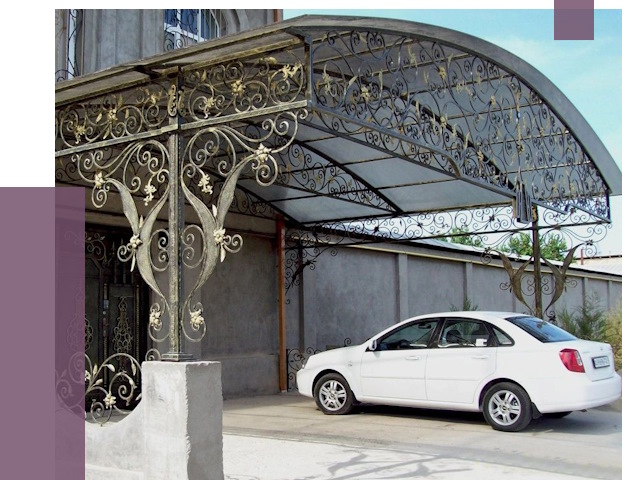Кованые навесы в Реутове от 14830 руб. | ПРОЛЁТ-Ртв