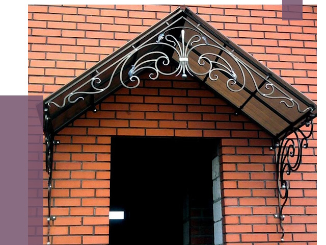 Металлические козырьки в Реутове от 10875 руб. 