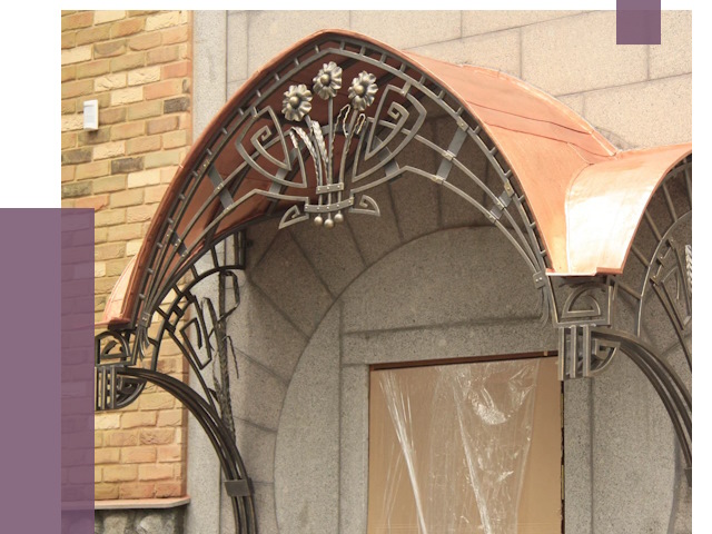 Арочные козырьки в Реутове от 14830 руб. 