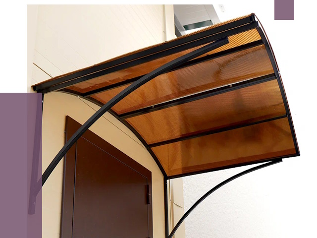 Недорогие козырьки в Реутове от 7722 руб.  | ПРОЛЁТ-Ртв