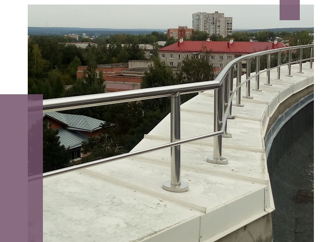 Парапеты и ограждения кровли в Реутове от 5047 руб.