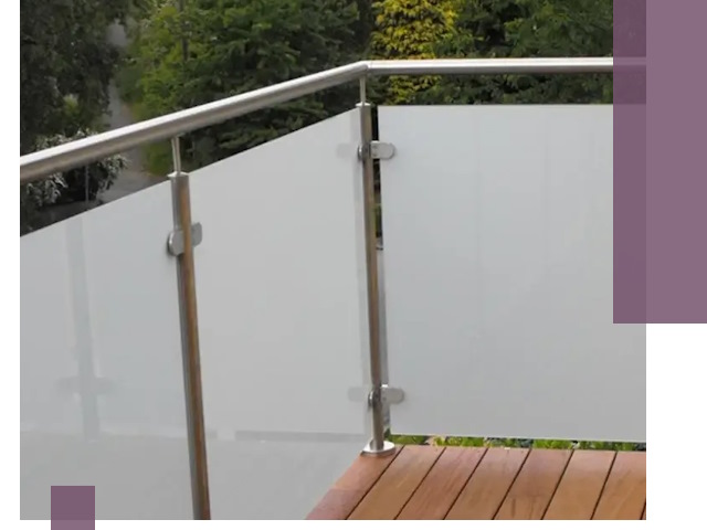 Алюминиевые парапеты для балконов и террас в Реутове