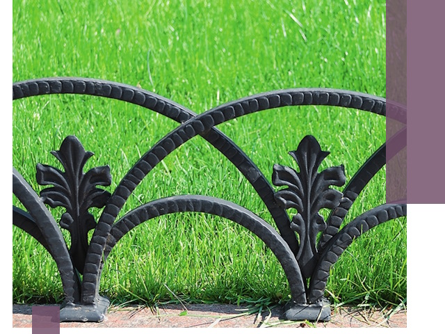 Декоративные металлические бордюры под ключ в Реутове