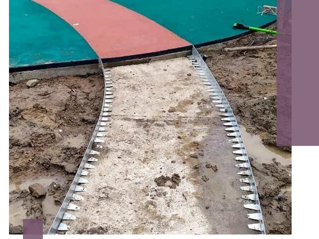 Металлические бордюры для дорожек в Реутове — монтаж и изготовление