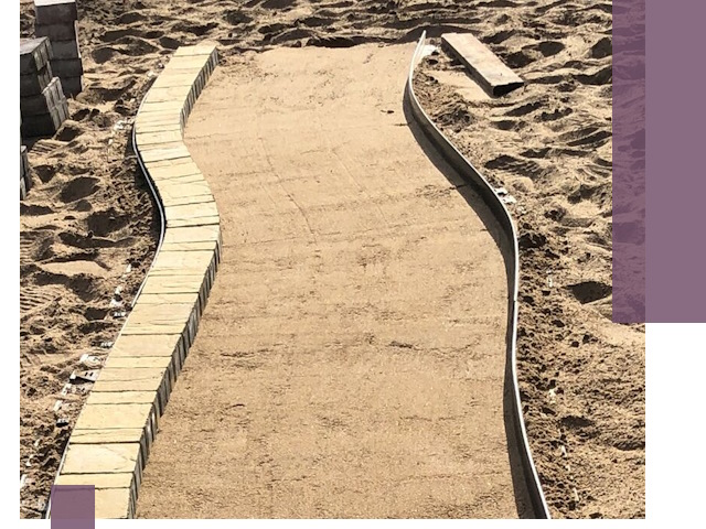 Металлические бордюры для тротуаров в Реутове — прочные и долговечные