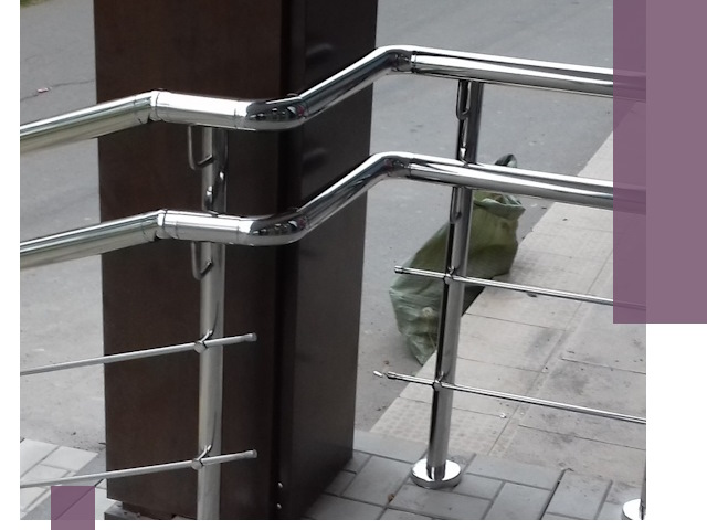 Монтаж поручней из нержавеющей стали в Реутове качественно и быстро